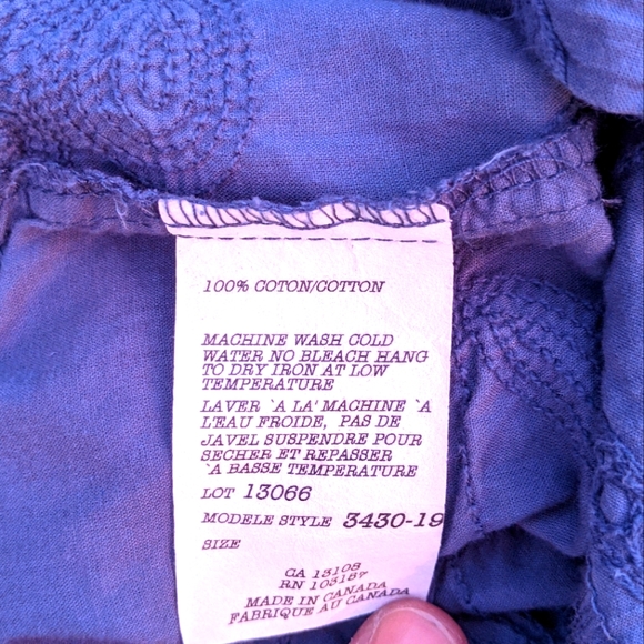 Embroidered zip front jacket - Picture 4 of 4